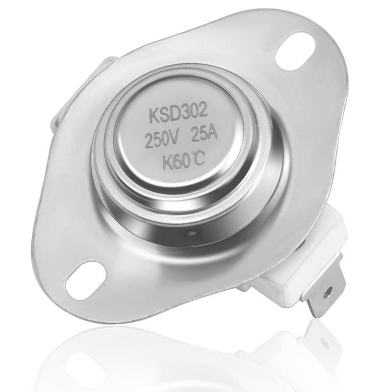 Adviace 80599 Low-Temp Ceramic Limit Snap Disc Switch for Vogelzang VG5790, VG5770 Pellet Stoves, USSC, Ashley and King Pellet Stoves, F140-10F Low Limit Thermodisc Switch Exhaust T-Disc. - Image 1